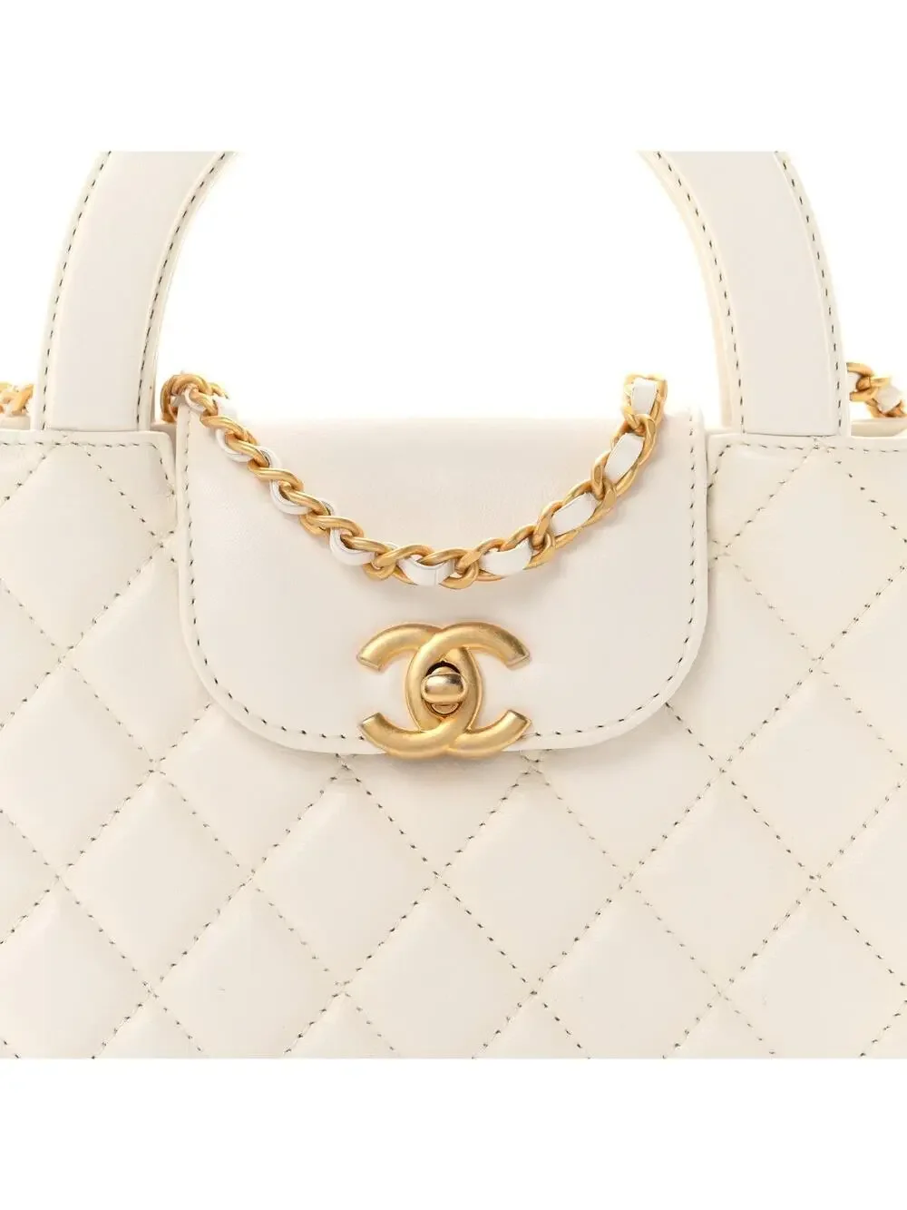 Chanel Shiny Aged Calfskin Quilted Nano #335710C67B